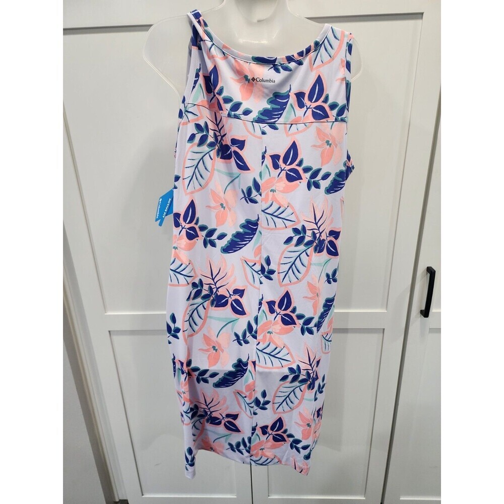 Columbia Sportswear Co Chill River sleeveless dress Size XL Snowdrift Pasteled - Picture 6 of 7